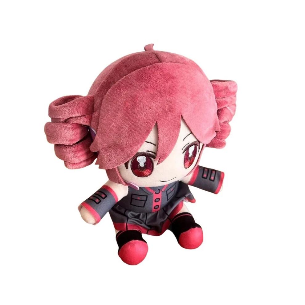 20cm NEW Kasane Teto Nuipurike Osuwari Plush Mascot Toy Japan