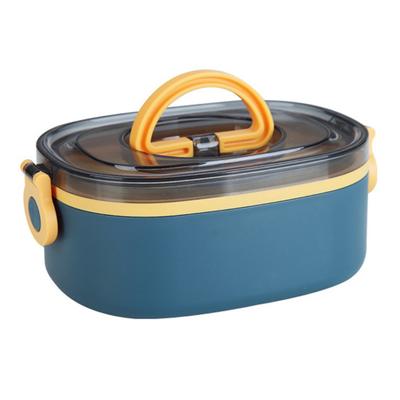 800/1400/2000 ml izolované obědové boxy Odnímatelné nerezové přenosné vzduchotěsné boxy na oběd Bento box