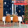 Set Of 2 Flat Printing Heartsplash Polyester Chic Creative Curtains Versatile Fabric Decorations Home Suitable Made