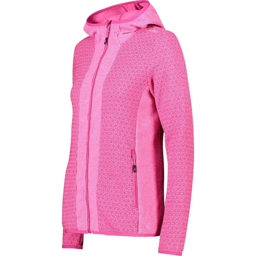CMP Fleece with Zip Fix Hood 32H5696