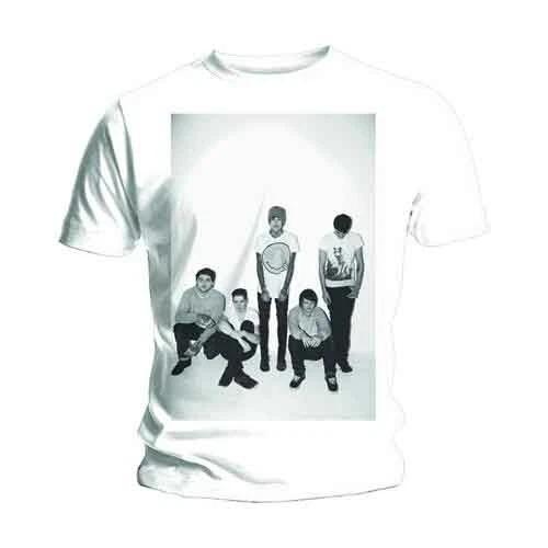 Bring Me The Horizon Men s Group Shot Short Sleeve T-Shirt, White, Large 2XL