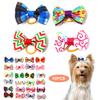 10 bucăți funde pentru păr pentru animale de companie, îmbrăcăminte multicoloră, moale, pentru cățeluș, banda de păr cu fundă pentru vacanță