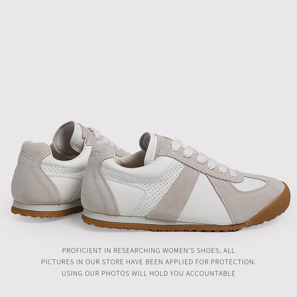 Dexun Shoes Forrest Gump Shoes Women'S Lace-Up Casual Shoes Little White Shoes Sports Shoes Women'S Shoes Spring And Autumn New Versatile