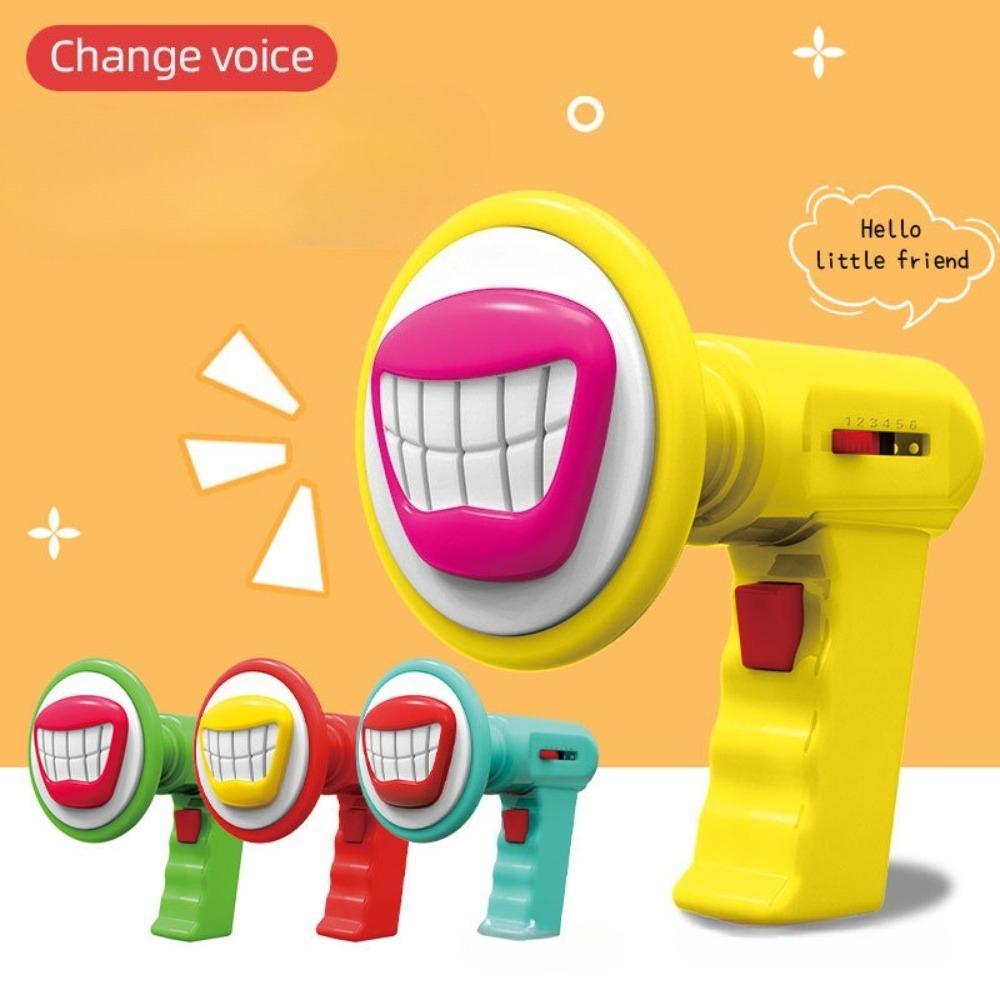 Voice Changer Small Horn Handheld Funny Loudspeaker Trick Creative Microphone Big Mouth Novelty Toy