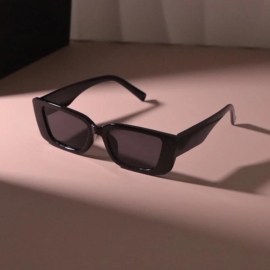 Square Vintage Sunglasses Women Men Rectangle Retro Sun Glasses Female Male Mirror Travel Punk Outdoor Shades