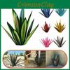 Exquisite Metal Tequila Agave Plant Sculpture With Nine Leaves For Yard Decor