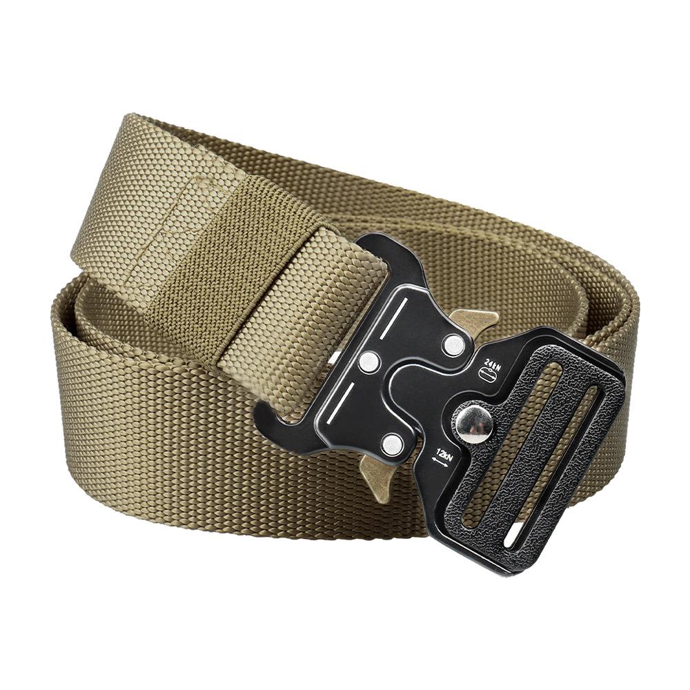 

3.8 Cobra Buckle Tactical Nylon Belt - Multifunctional Outdoor Military Canvas Belt 125 cm