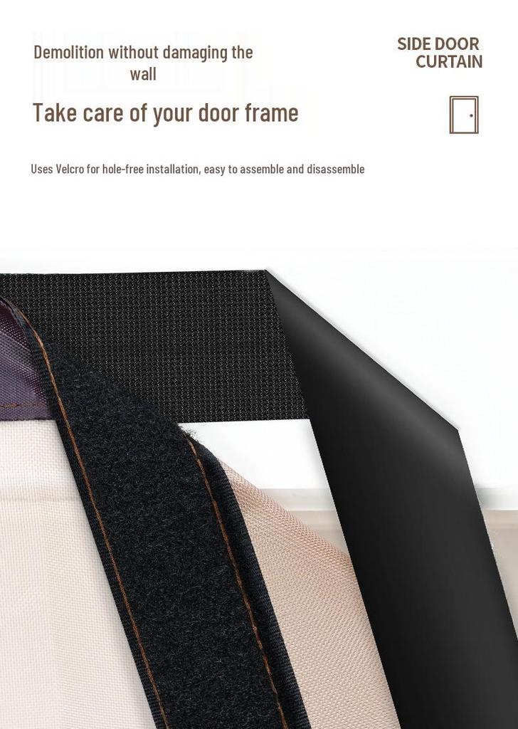 Diamond Mesh Magnetic Mosquito Door Curtain with Full-Frame Seal