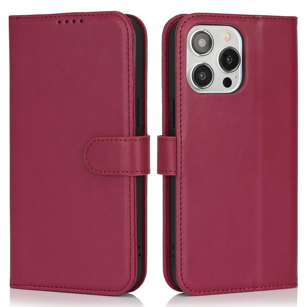 For iPhone 14 Pro Stand Case Shockproof Leather Wallet Phone Cover