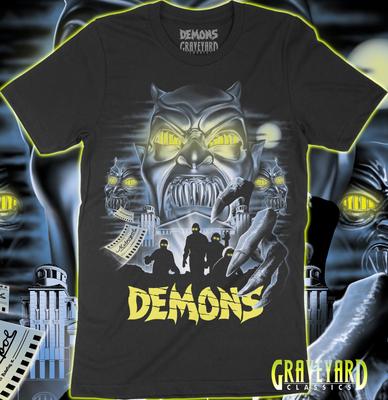 Dämonen T-Shirt 1985 Film Offiziell Lizenziert