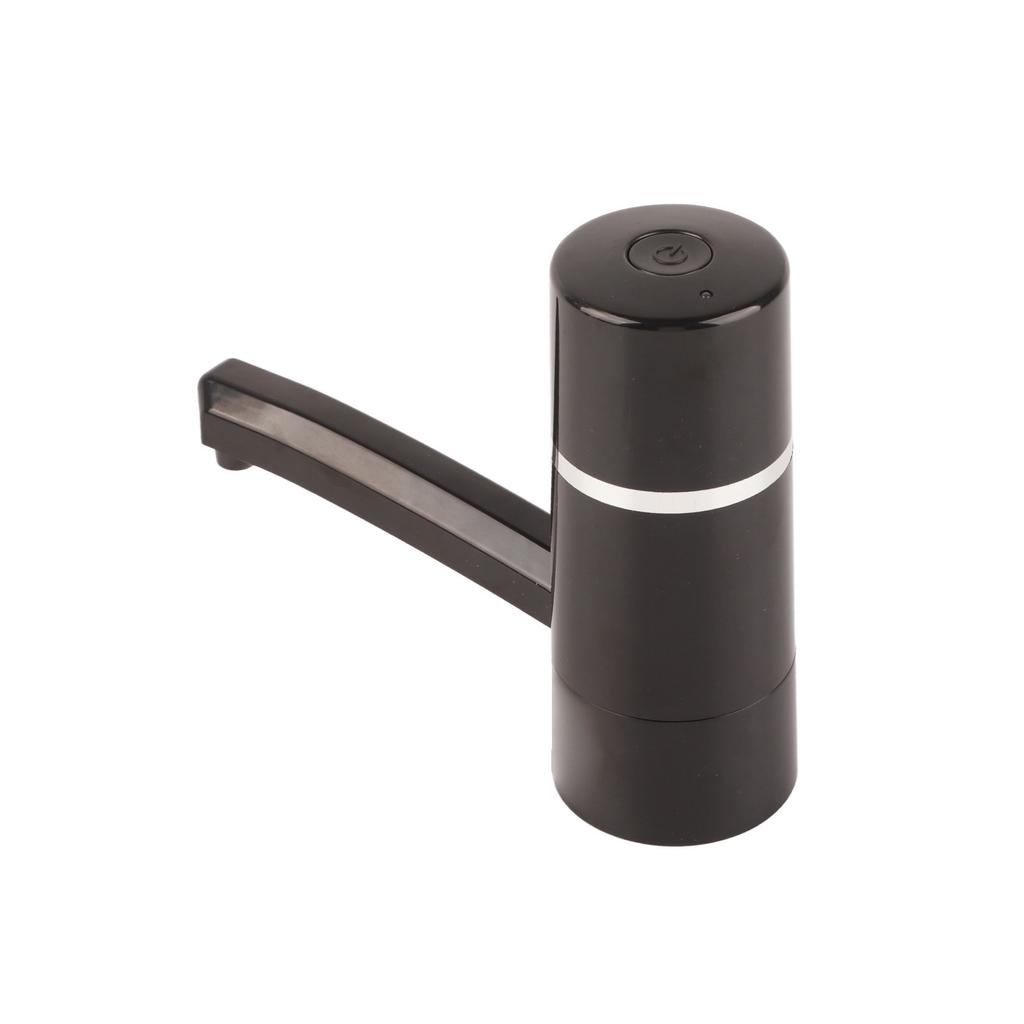1x Wireless Rechargeable Bottle Drinking Water Electrical Pump Portable Dispenser USB (Black)