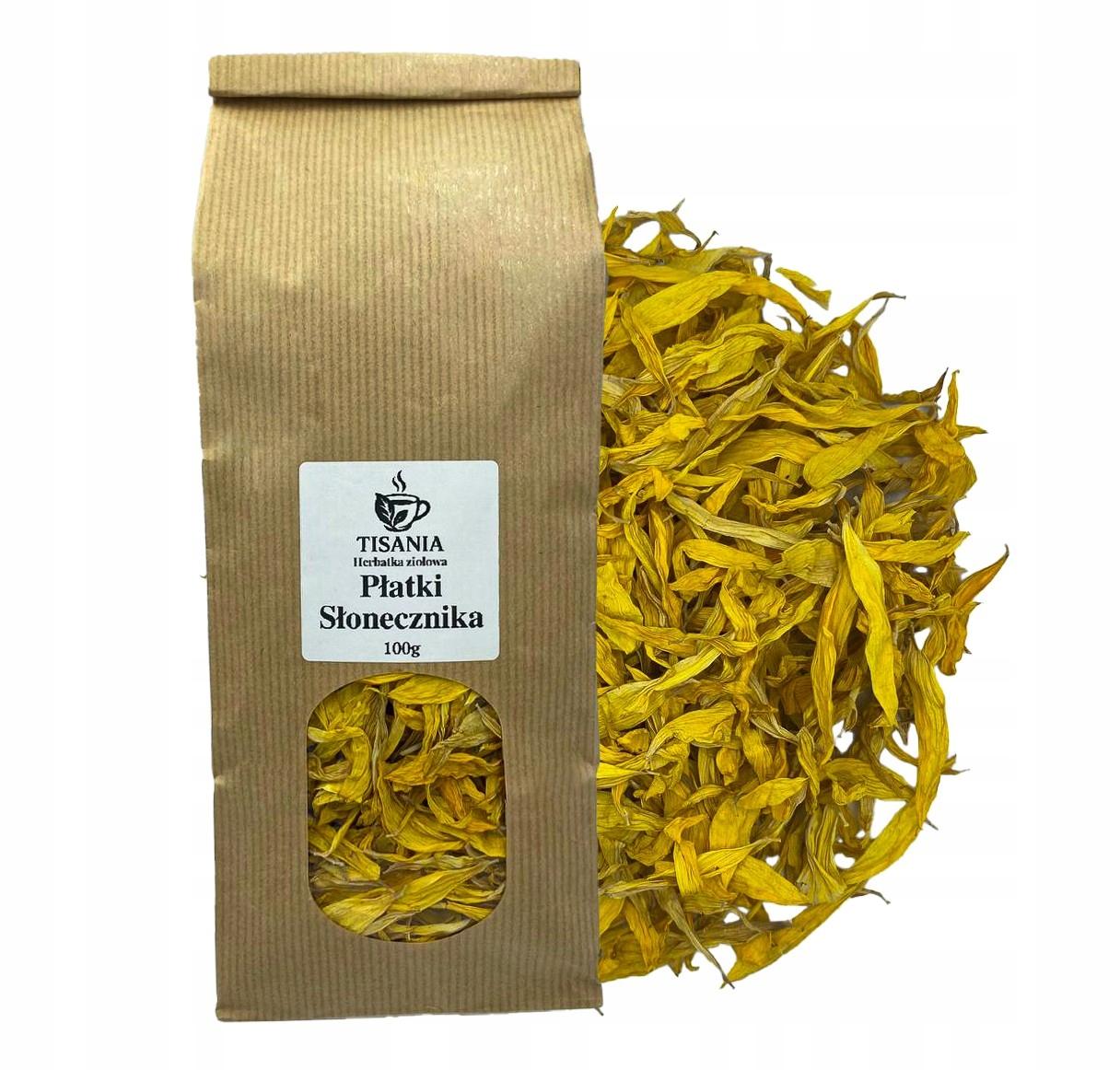 Zonnebloemblaadjes 100g Kruidenthee tisane Natuurlijke thee