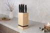 Zestaw noży w bloku bambusowym 6-ele BERLINGER HAUS Black Rose BH-2970