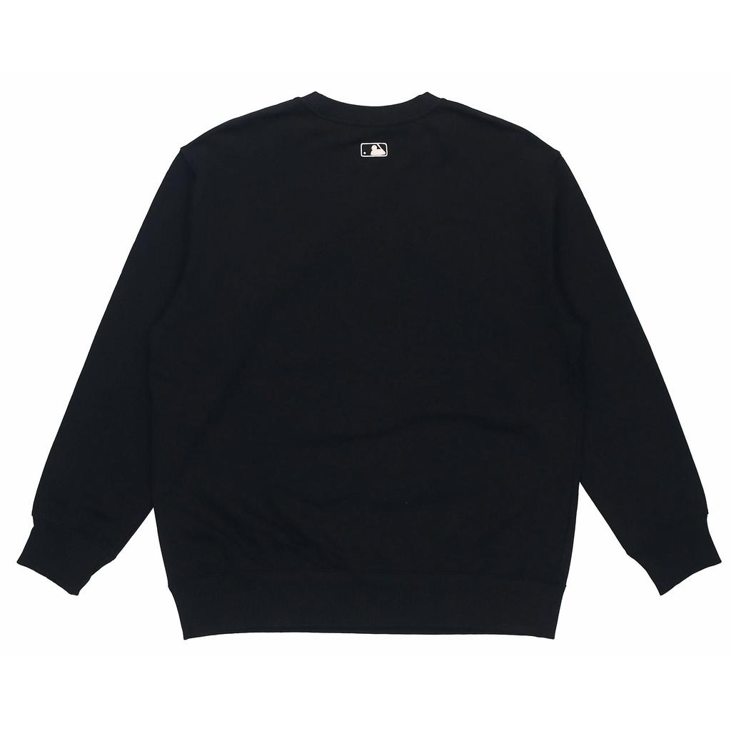 MLB New York Yankees Heart Logo Printed Crewneck Sweatshirt Men Sweatshirt Black 3AMTH0324-50BKS