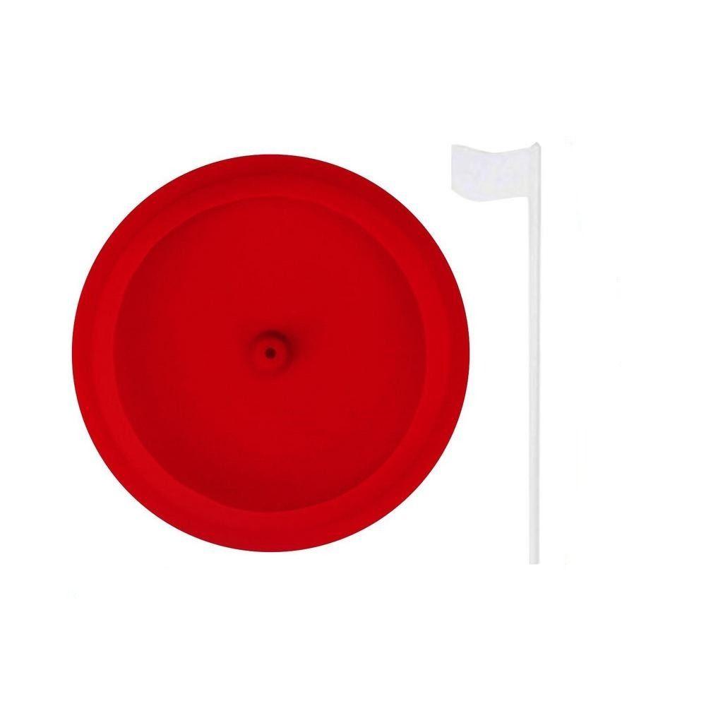 Hole and Flag Golf Putting Trainer Practice Cups Putter Green Cup Golf Putting Cup  Outdoor/Indoor