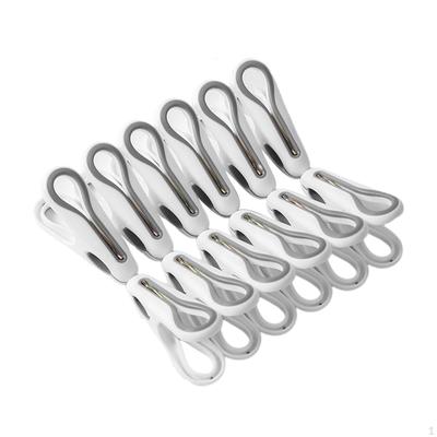 12 Pieces Clothes Pins Sock Hangers Underwear Portable Pants Coat Hanger Creative