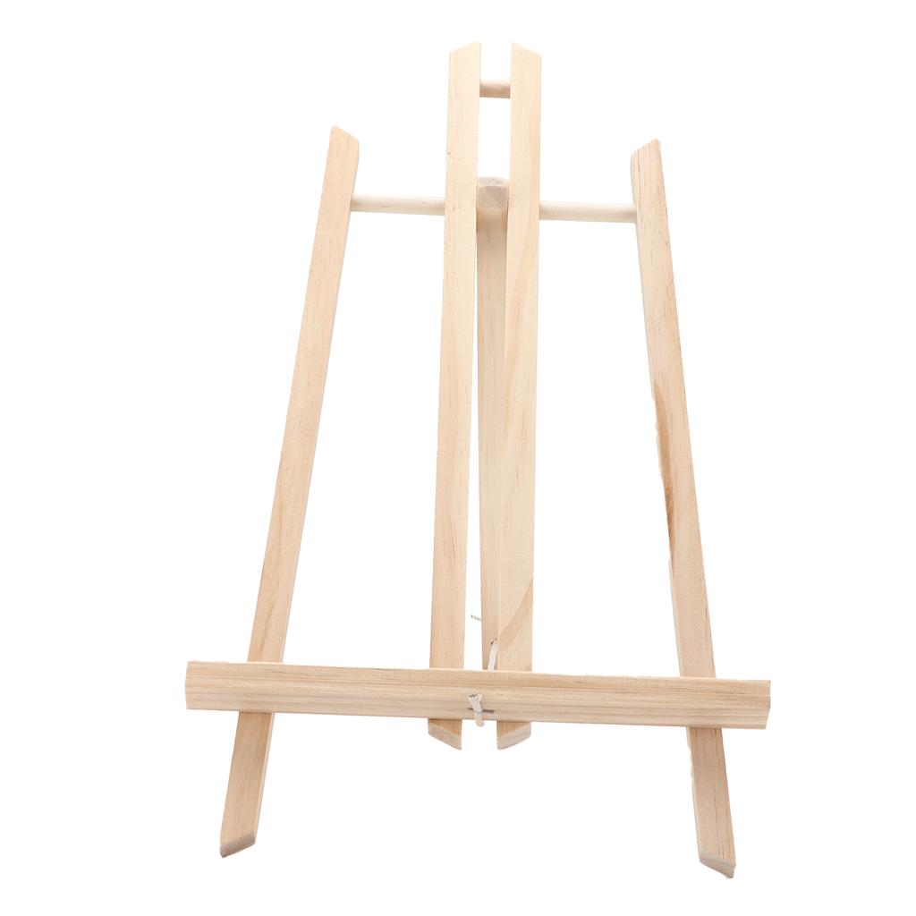 Drewniane sztalugi Regulowana przenośna lekka kompaktowa drewniana sztaluga na biurko do malowania zajęć artystycznych w klasie
