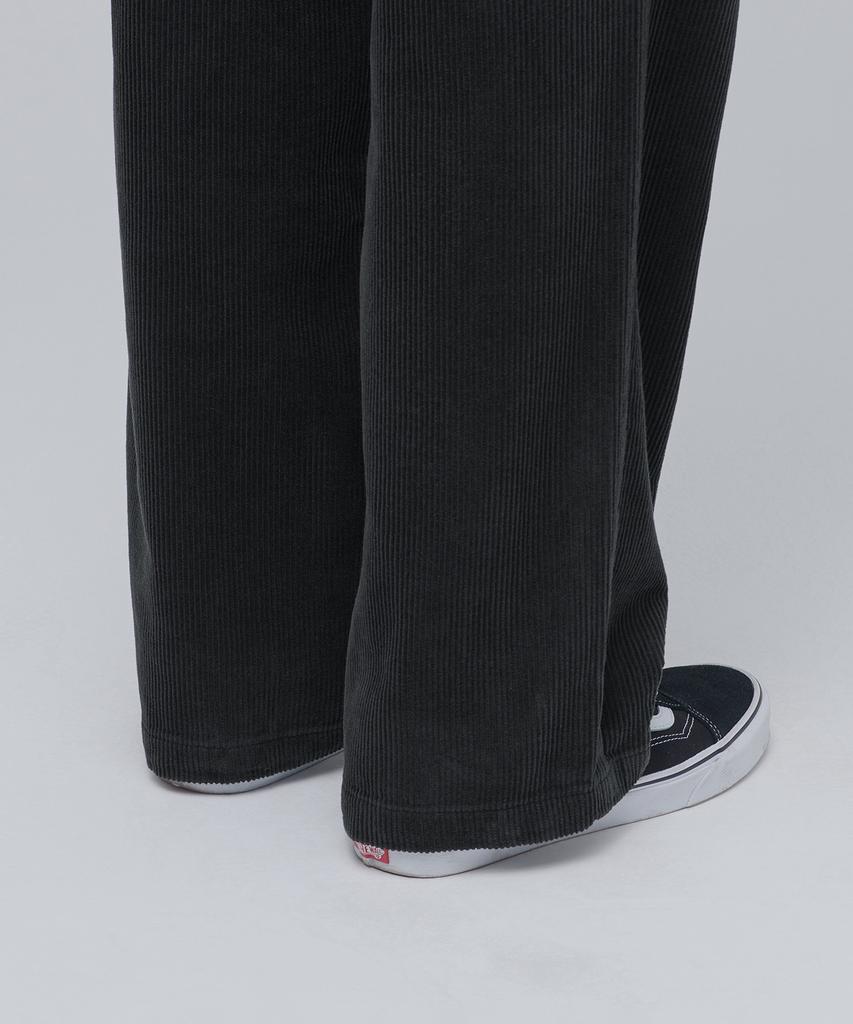 MUSINSA STANDARD Wide Corduroy Pants [Dark Gray]