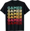 Retro Video Game Shirt GAMER Men Boy Gift Vintage Funny Gift Unisex T-Shirt