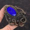 Lapis Lazuli Pendant Copper Wire Wrapped Pendant Natural Gemstone Pendant Handmade Jewelry Octopus Pendant For Gift Copper Wire Wrap Jewelry