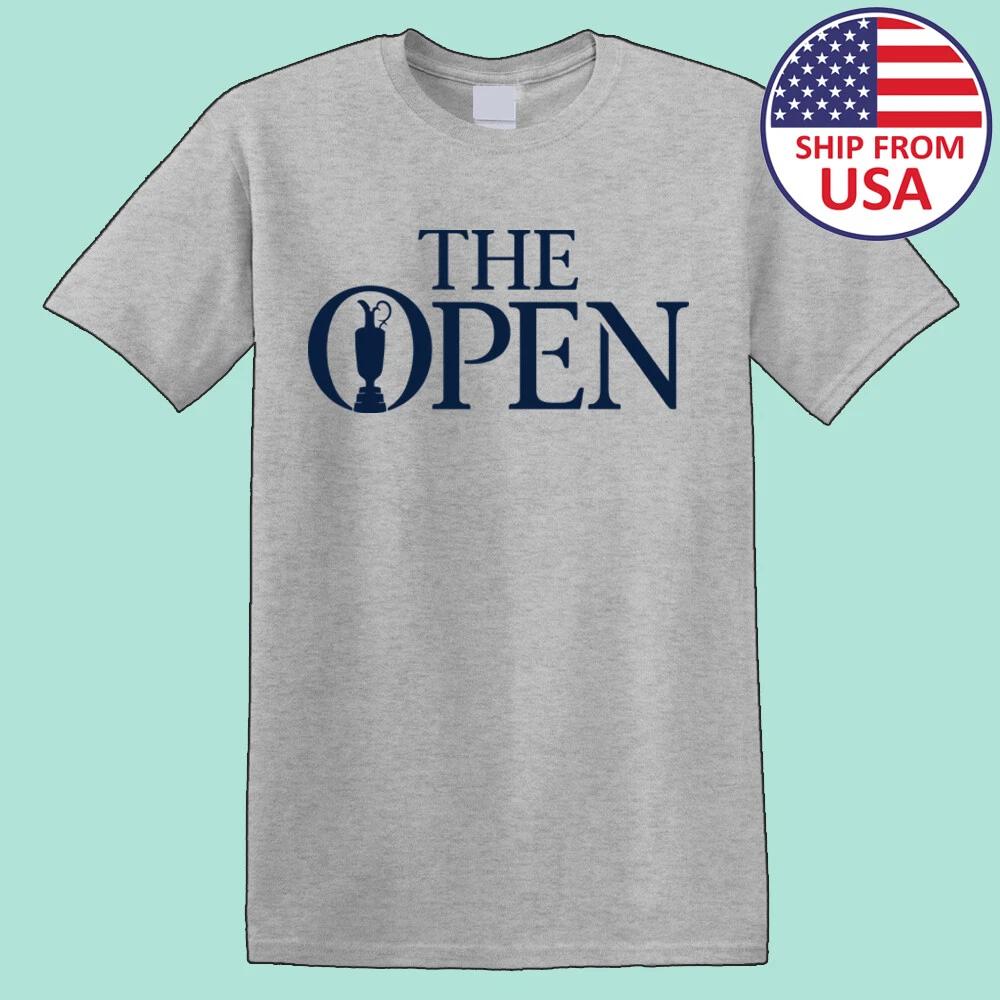 The Open Tournament Golf Men s Grey Size S-5XL L