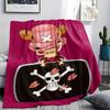 One Piece Tony Tony Chopper Warm Cartoon Throw Blanket, Birthday & Holiday Gift, Soft Cute Fan for Bedroom Couch Home Decor.chl