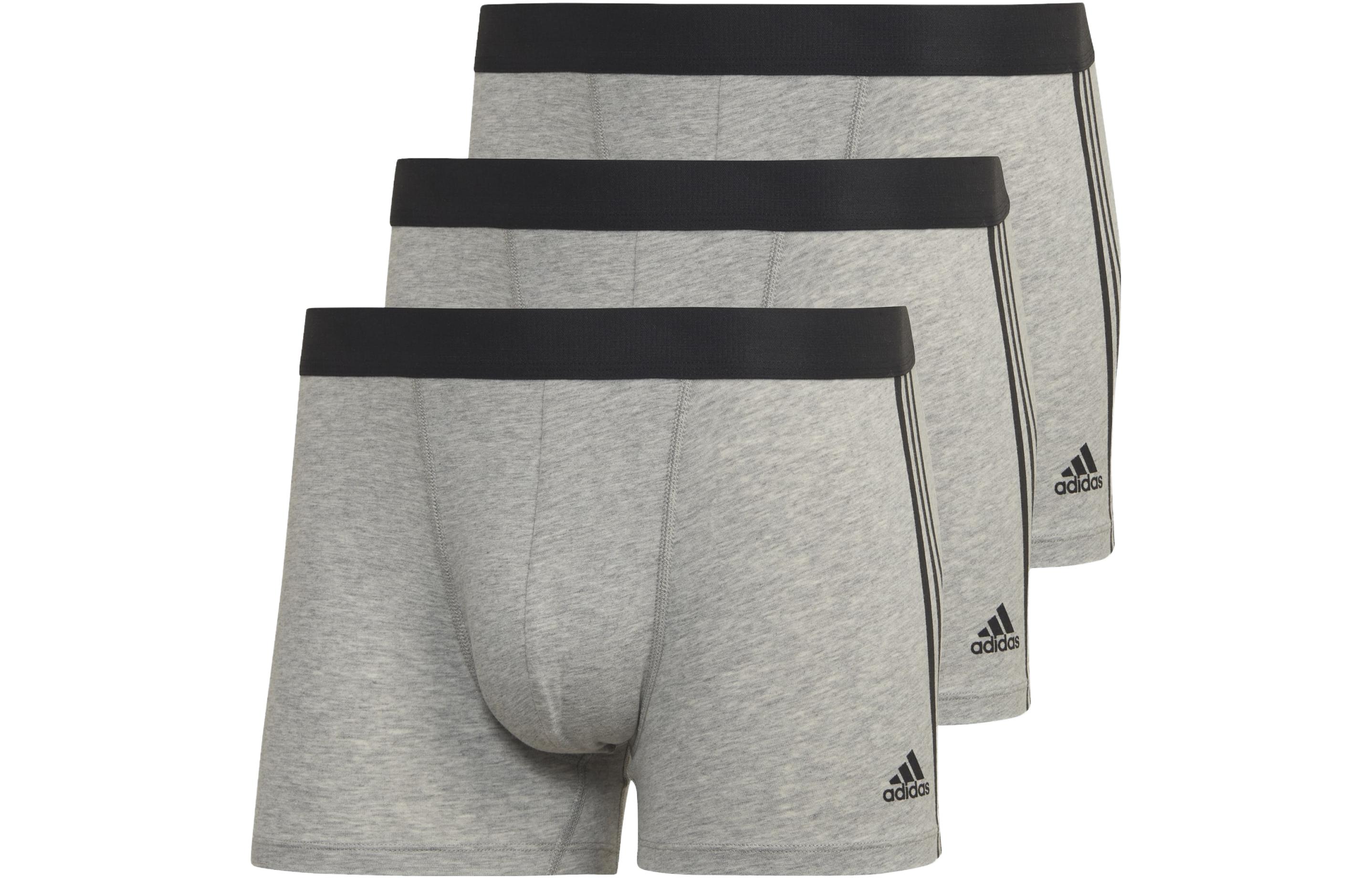 Adidas TR 3PP ACTIVE FLEX CO 3ST Underpants Men s 3 Pack Medium Gray GB0812 S