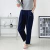 New ArrivalS Open Run Women S Simple Cotton Embroidered waiStband Straight pantS