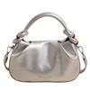 Ielgy Korean Style High-End All-Match Dumpling Bag Autumn Winter Pleated Cross-Body Handbag