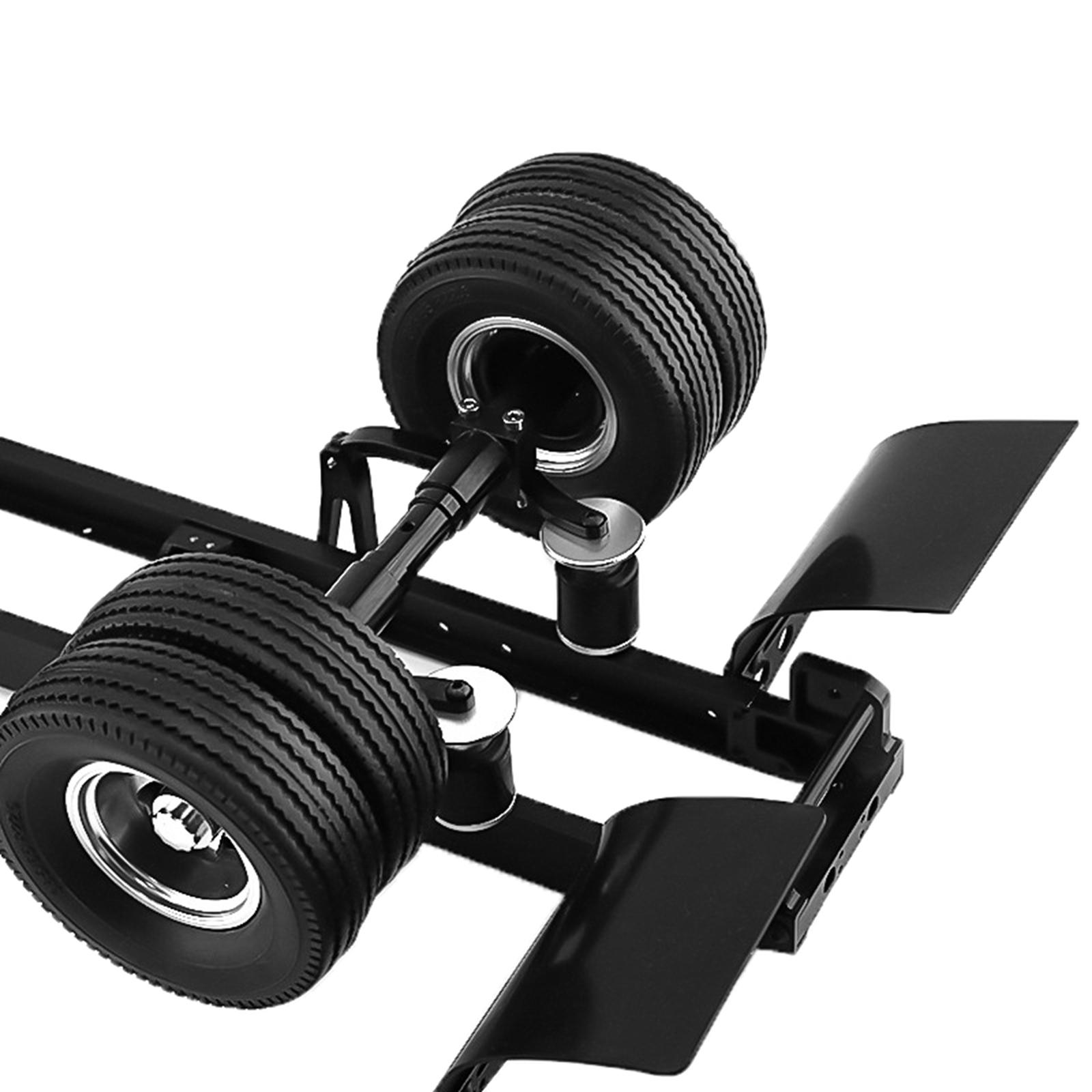 

Заміна амортизаторів пневматичної підвіски для автомобіля Tamiya 1/14 з дистанційним керуванням, автомобіля, вантажівки, тягача чорний