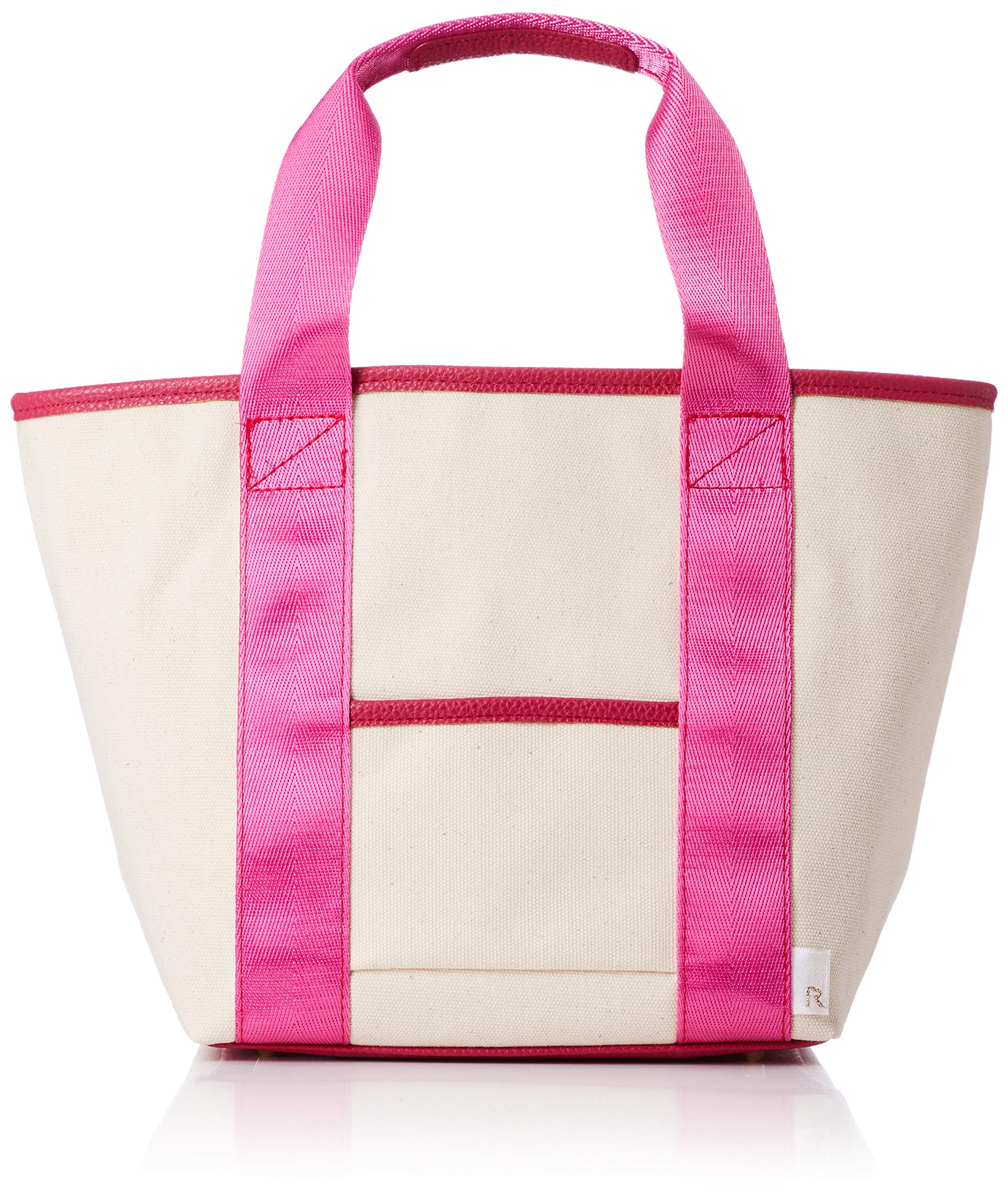 

Мини-сумка-тоут Beautiful Eyes Sub Bag LT Deli Canvas Piping 1878 Pink [Rootote] Водоотталкивающая