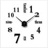 Douyin Style Silent Acrylic Wall Clock - DIY Wall Sticker for Home or Bedroom
