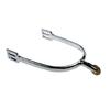 Premium Zincs Alloys English Spurs 30mm Neck Chrome Plated for Superior Control in Equestrians Activity