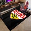Vfb Fc Crest Printed Area Rug for Office, Chair Rug, Decorative Carpet Floor Mat, Large Size Fan gifts Christmas gifts