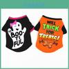 Roupas para Cães de Estimação de Halloween com Estampa de Desenho Animado de Qualidade Premium Para Filhotes e Gatinhos Estilosos