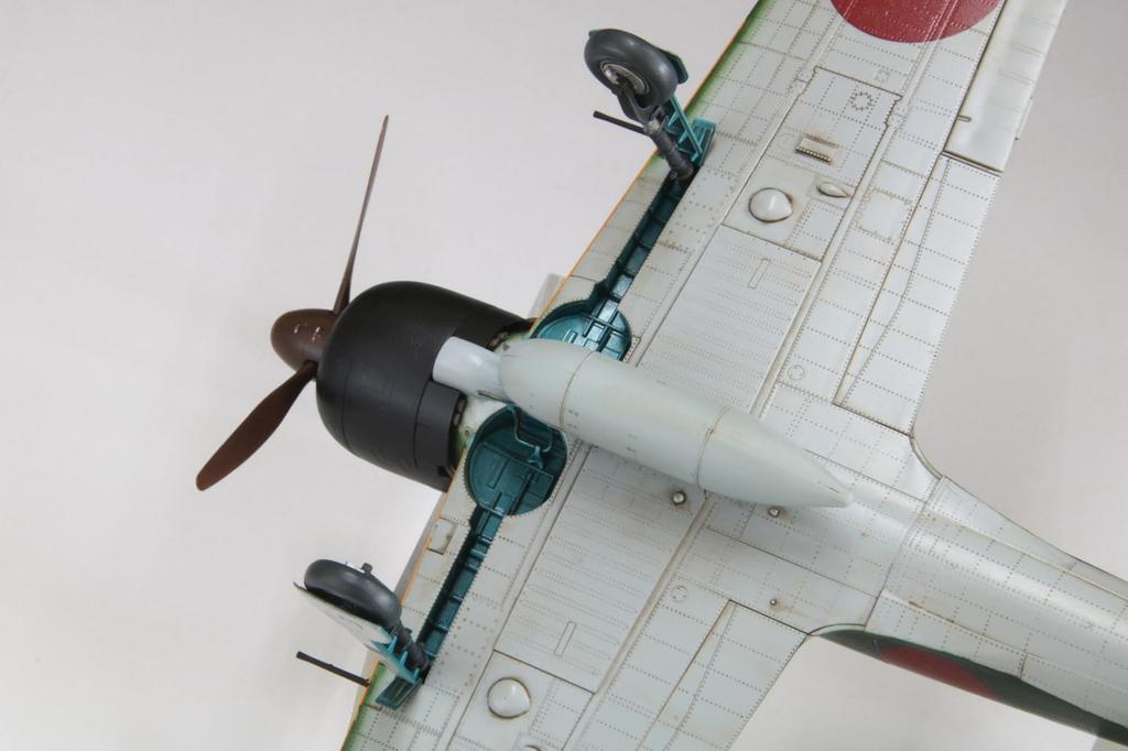 Fine Molds 1/48 Scale Imperial Japanese Navy Zero Type 52 Carrier Fighter (Made by Nakajima) Plastic Model FZ02 (Airplane)