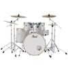 Pearl EXPORT Ready Set Go All-in-One Schlagzeugset, 2-Crash-Version, Slipstream White, EXX725SN/C-2CS #777