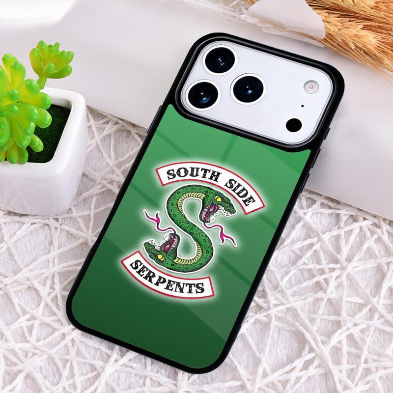 

Riverdale South Side Serpents Shockproof Phone Case for iPhone 17 Air 16e 15 11 12 14 13 Pro Max Cover Coque iPhone 16 Pro