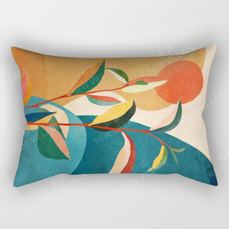 Nordic Fall Home Decor 30*50 Throw Pillow Cover Sofa Modern Abstract Geometric Boho Living Room Cushion Cover 50x70 30x50 40x60