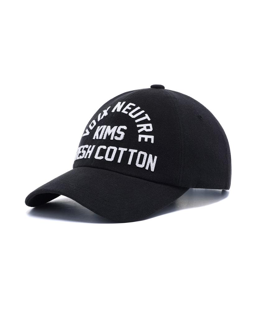 Kimseupeulesikoteunmakes [Kim Shabu Kal X Kims] Voix Logo Ball Cap Black