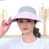 Hat Foldable For Women Sunscreen Travel Cycling Korean Style Hat Sun Hat Empty Top Hat Women Cap