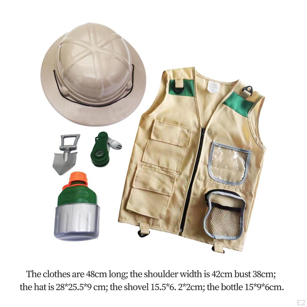 Backyard Adventure Costume Sets for Kids with Camping Gear Included