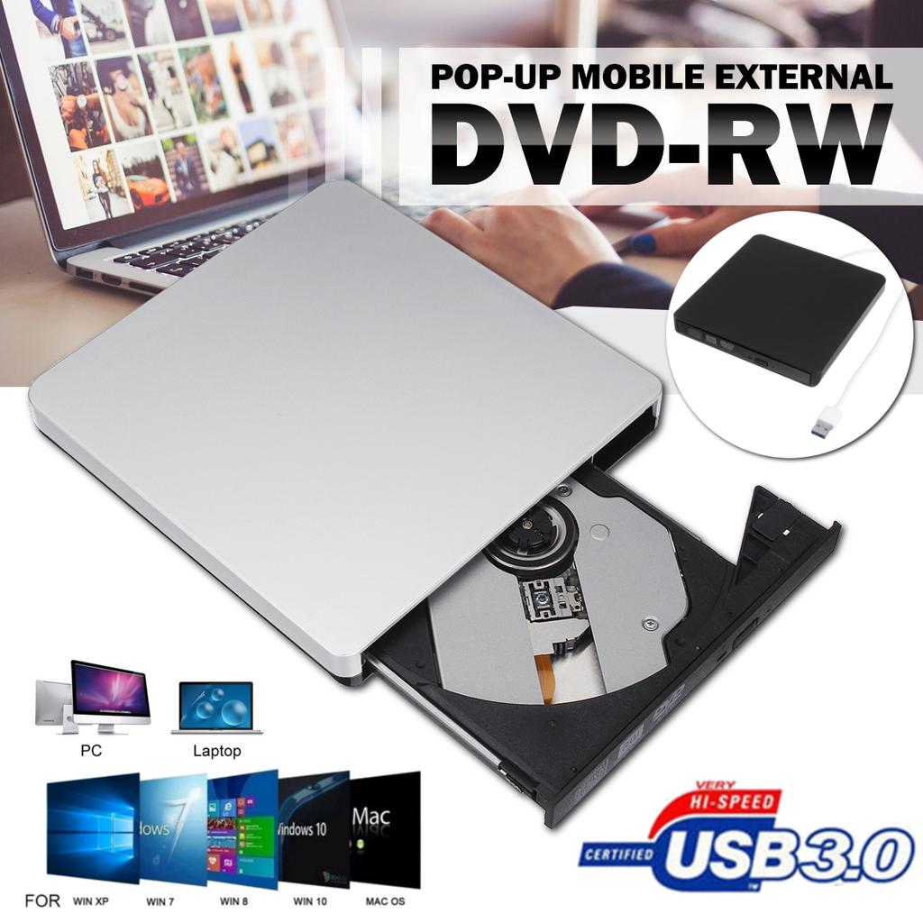 Buy Pop-up External DVD Drive Optical Drive USB 3.0 CD ROM Player CD-RW ...