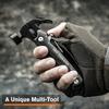 Damaly,12-in-1 Multitool for Dad | Mini Hammer, Pliers, Knife, Saw & Bottle Opener Set | Fathers Day Essential Tool Kit