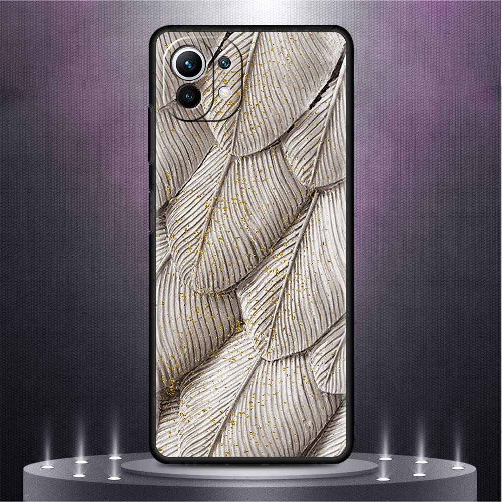 

Роскошный чехол из золотой фольги для Xiaomi Mi Poco X3 NFC M4 M3 Pro F3 GT F1 11 Lite Note 10 11T 10T 9T, мягкая задняя крышка для телефона Xiaomi Mi 9