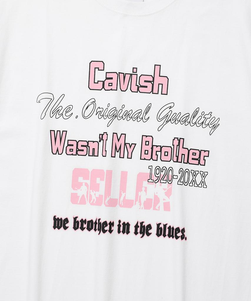 CAVISH Brothers Ss Tee White(Cv2Emut502A)