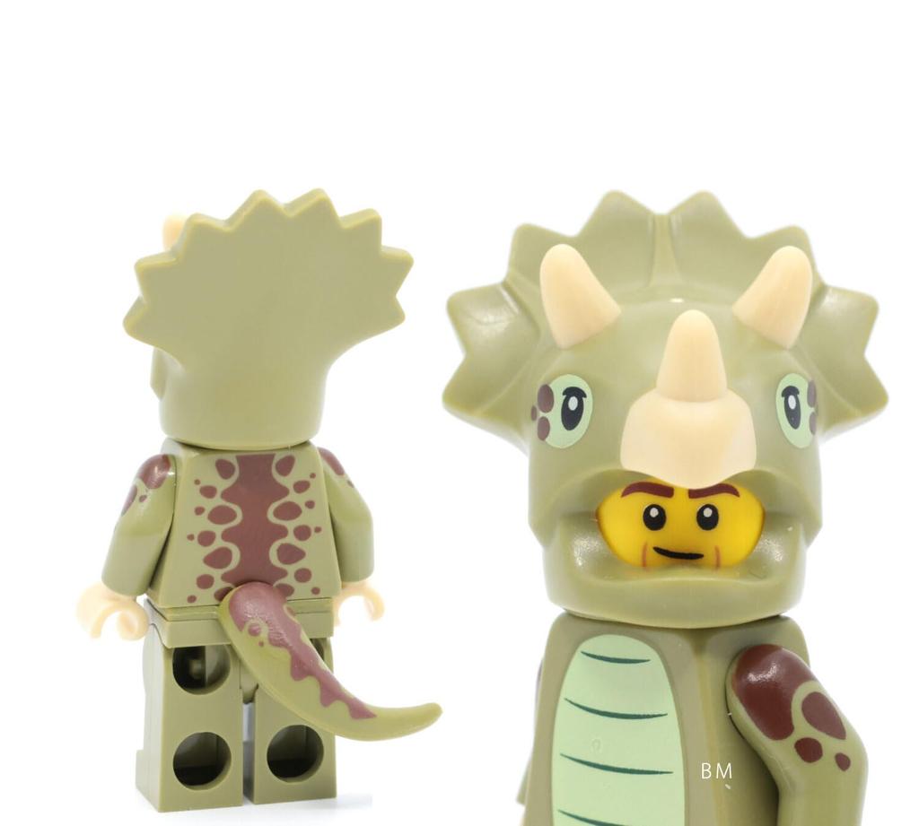 LEGO Minifigure Series 25 Triceratops Guy | Triceratops Costume Fan [71045-8]