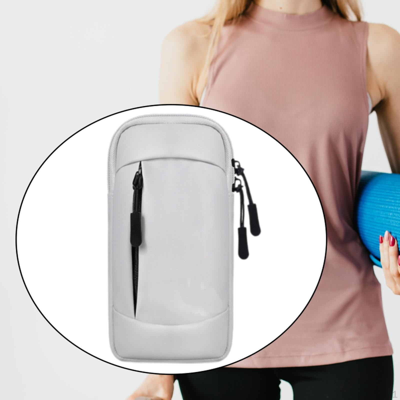 

Спортивный чехол для телефона с нарукавной повязкой для мужчин и женщин, портативная сумка для смартфона, чехол для бега серый