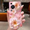 For Huawei Nova Y63 Case NovaY63 Y 63 Phone Cover Clear Silicone Fashion Flower TPU Soft Cases for Huawei Nova Y72s Back Shells