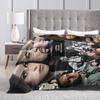 Law Order SVU Blanket  Warm Soft Fashion Plush Throw Blanket For Bedroom Picnic Flannel Bedspread Bed Cover